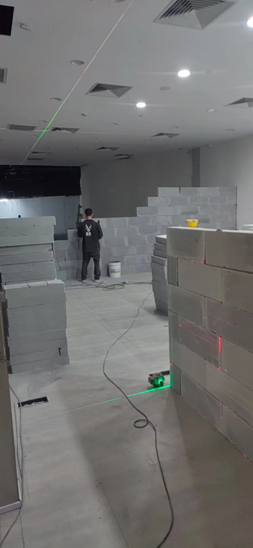 墙体施工